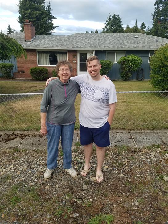 Mary & Grandson Justin