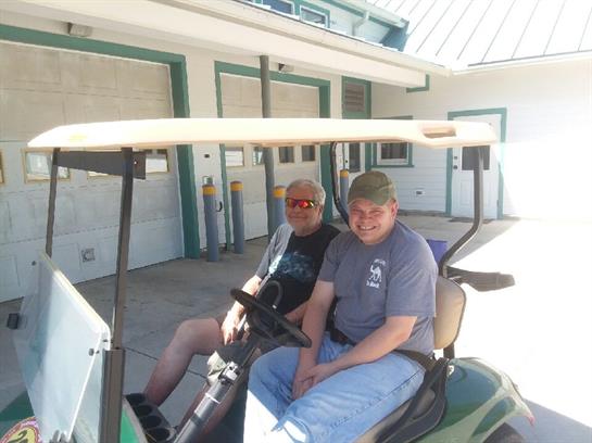 Fun memories with dad.