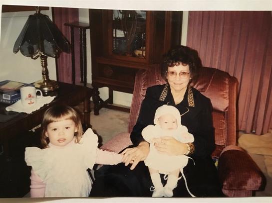 My sweet grandma. I will always love you ??