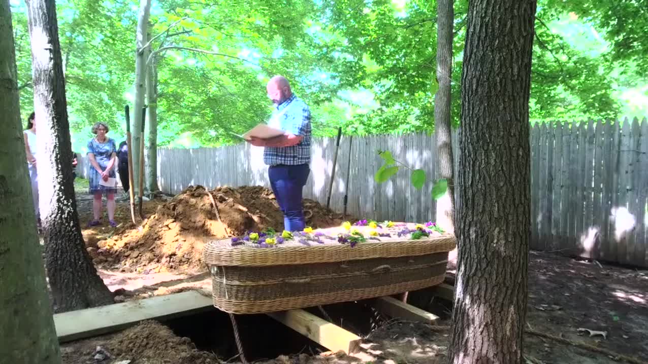 Bruce Evry Green Burial Service