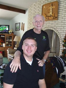 Pictures of Jack with the Family