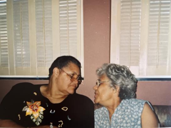 Aunt Australia in Okmulgee, Oklahoma 2002