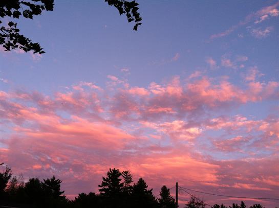 A Beautiful Sunset for Karen