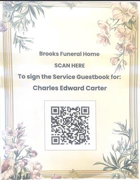 Scan Qr code to sign the guestbook now