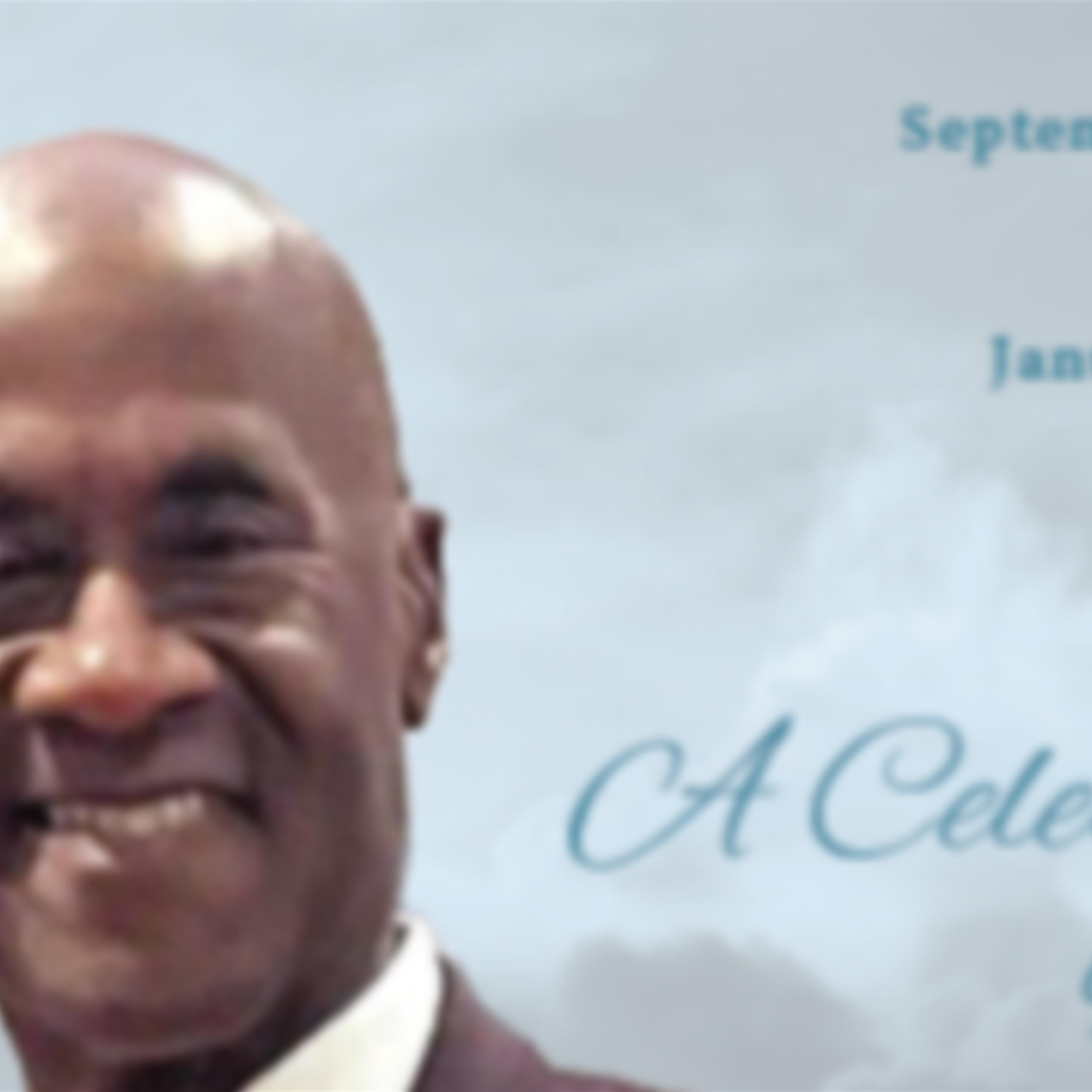 A Celebration of Life for Lucius Anthony "Tony" Dixon