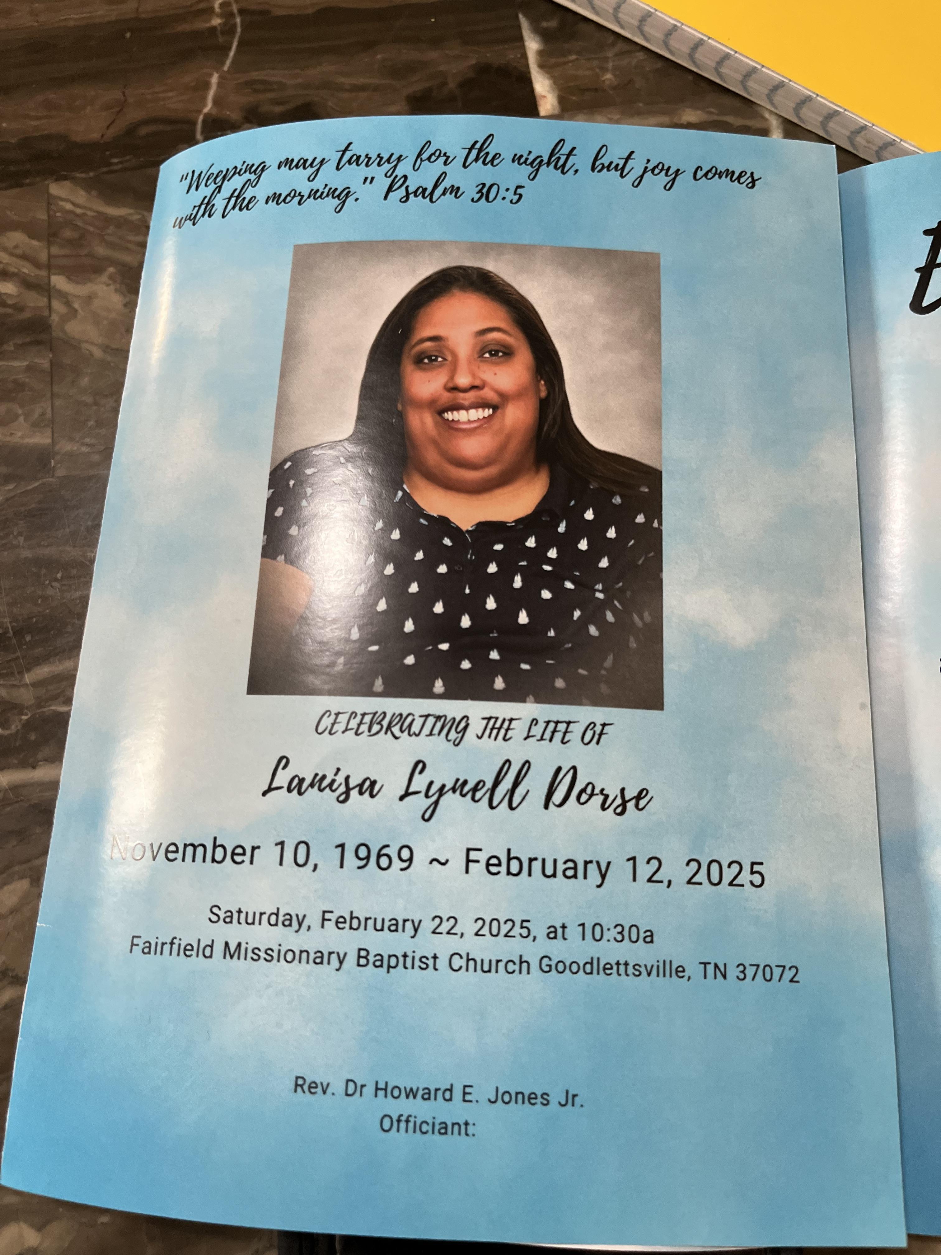 Obituary created by Megan Dorse