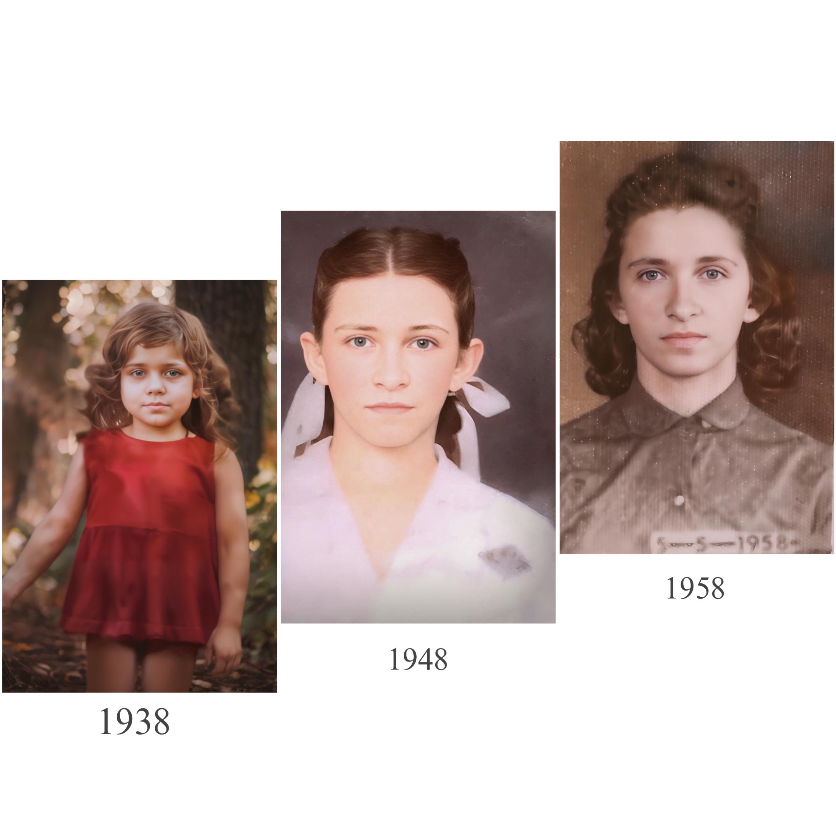 Santa Through the Decades