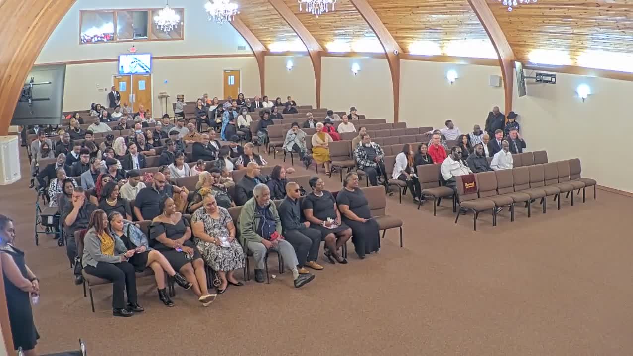 Funeral Service Camera2-David Looney,Sr.