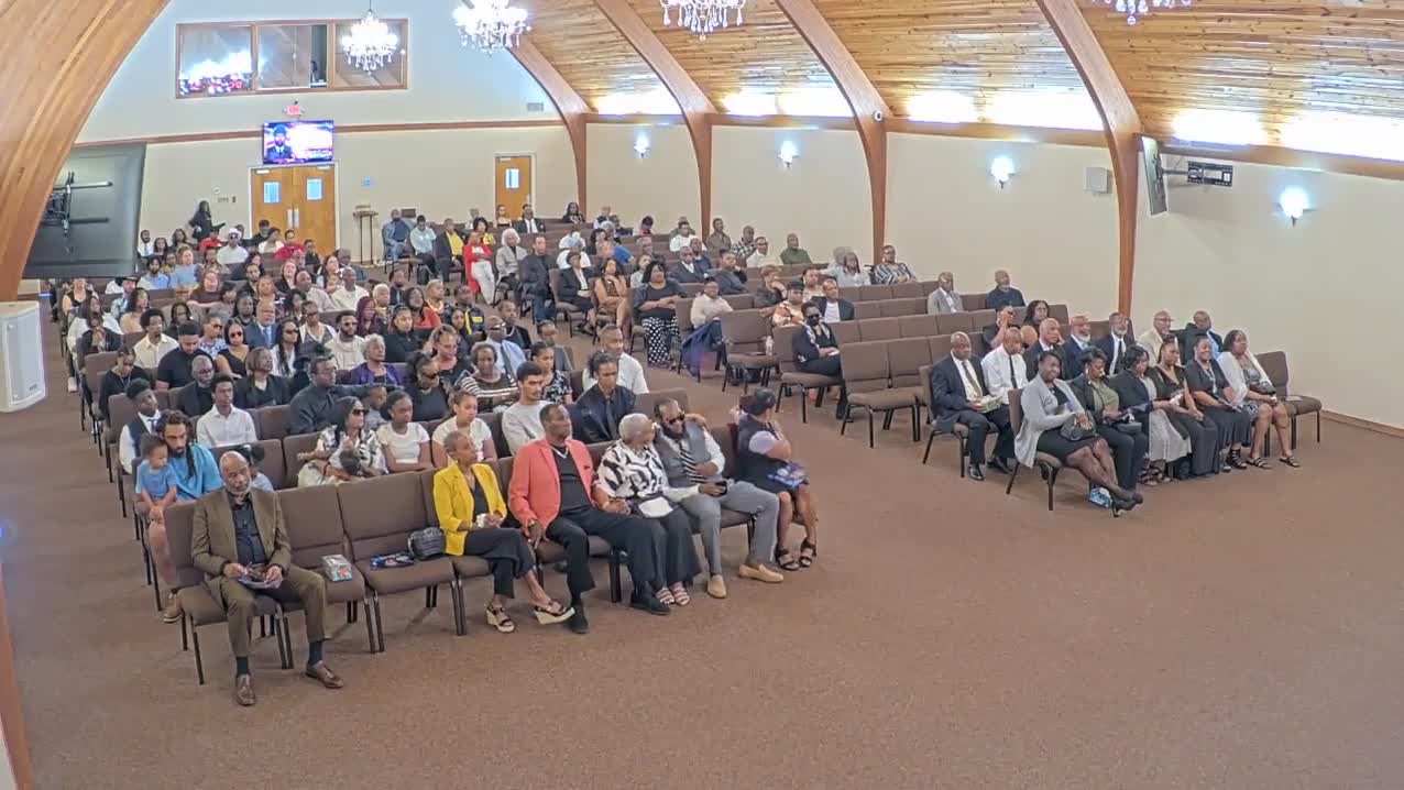 Funeral Service Camera 2-Wilson Meadows, Jr.