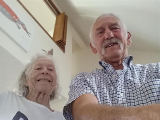 pics from mom's phone