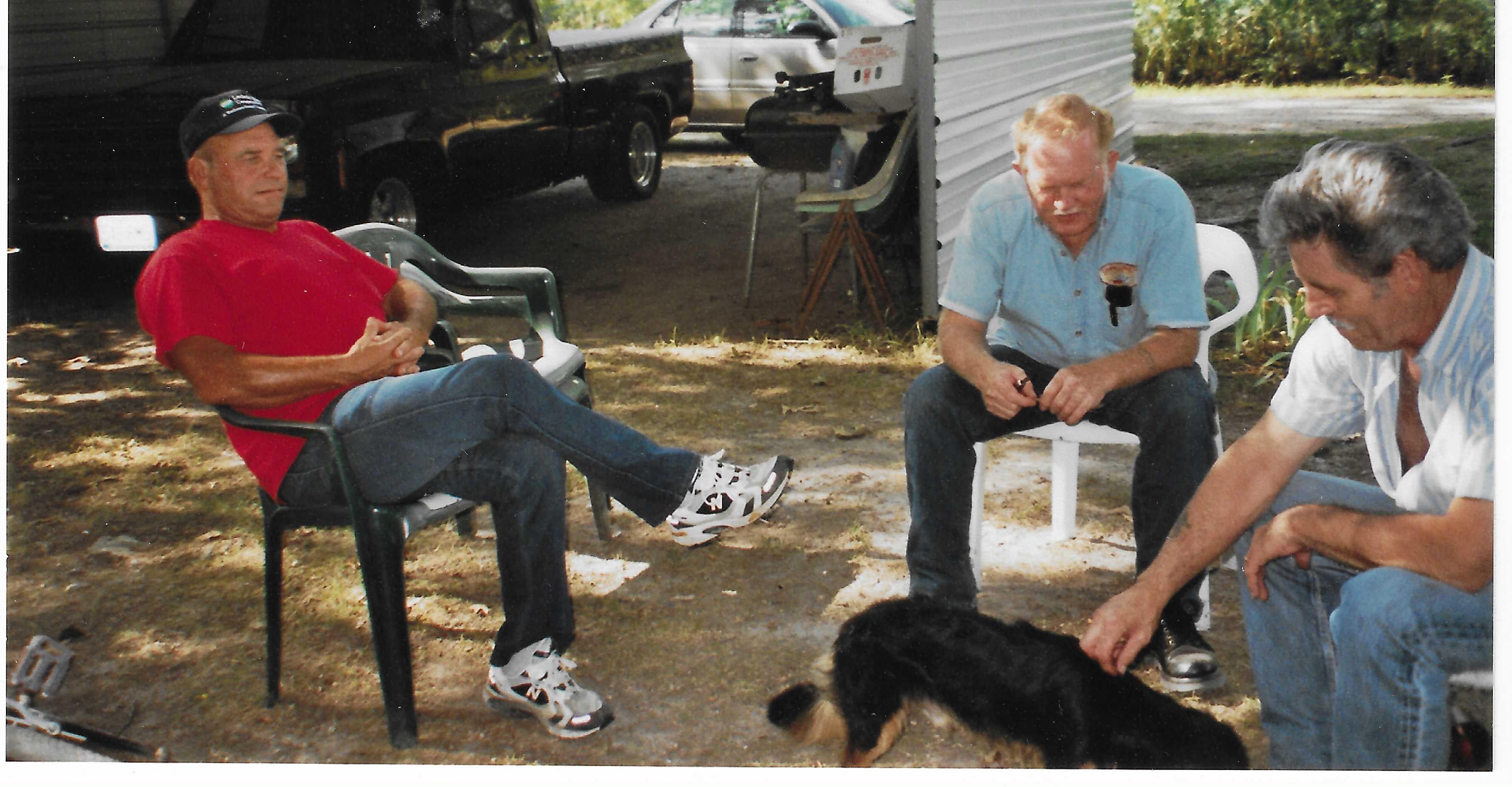 Gerry Burgess with family