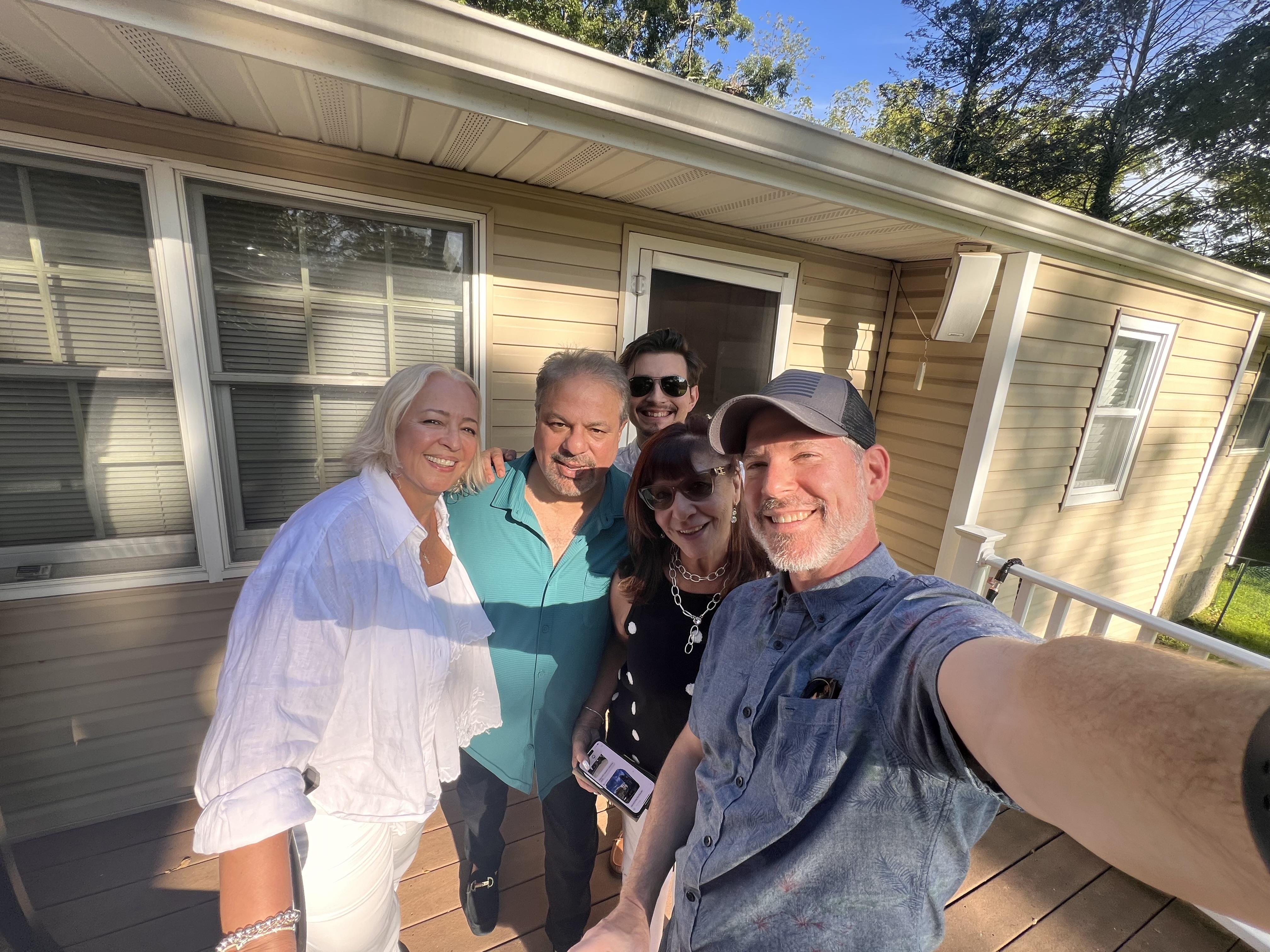 My devoted husband Mark