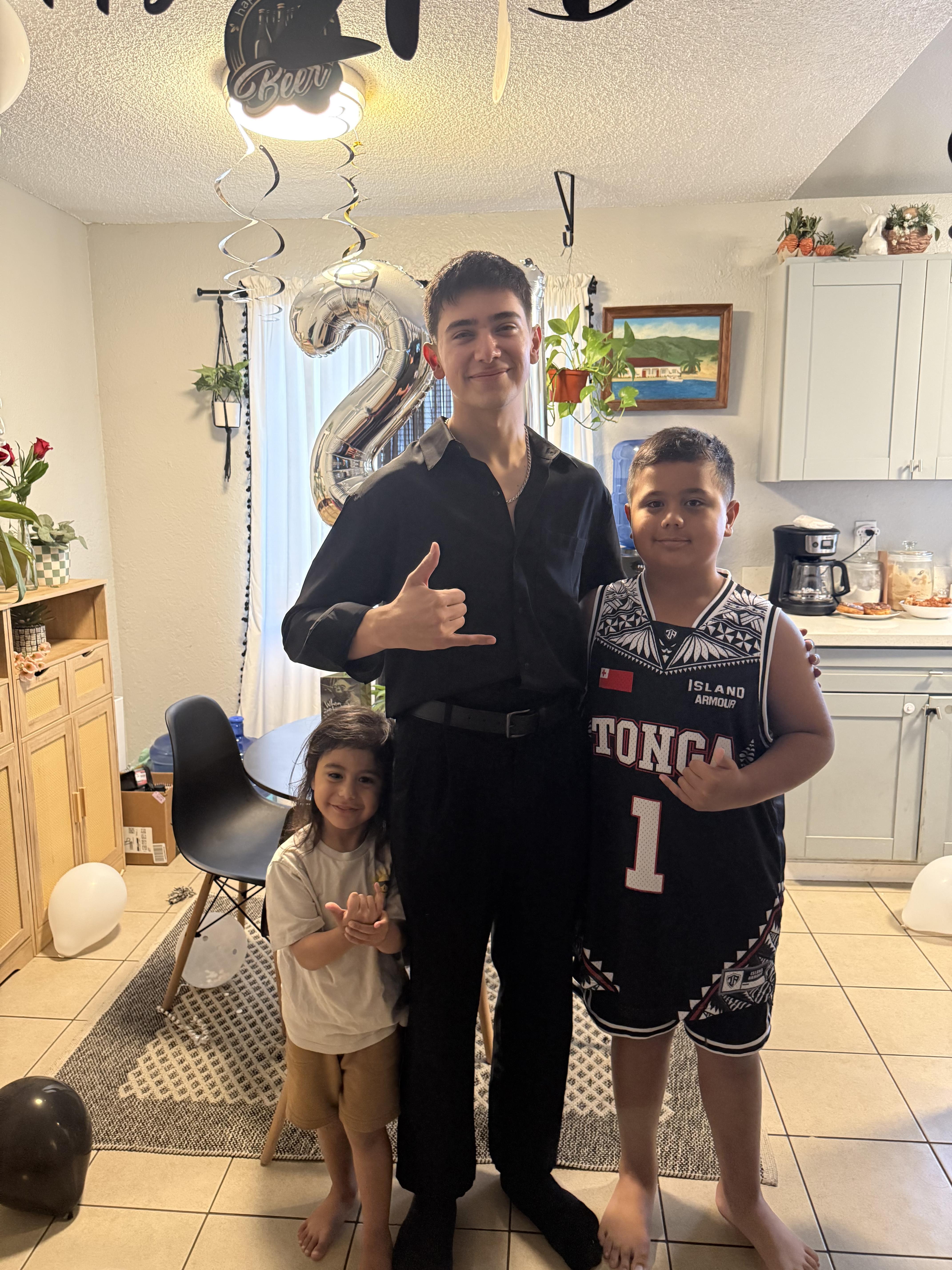 Zay and his little Brothers