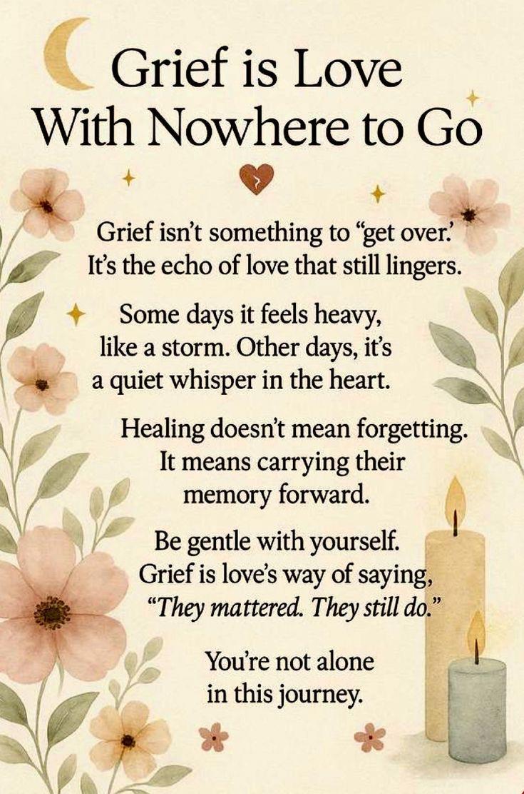 Prayers for Linda's family.