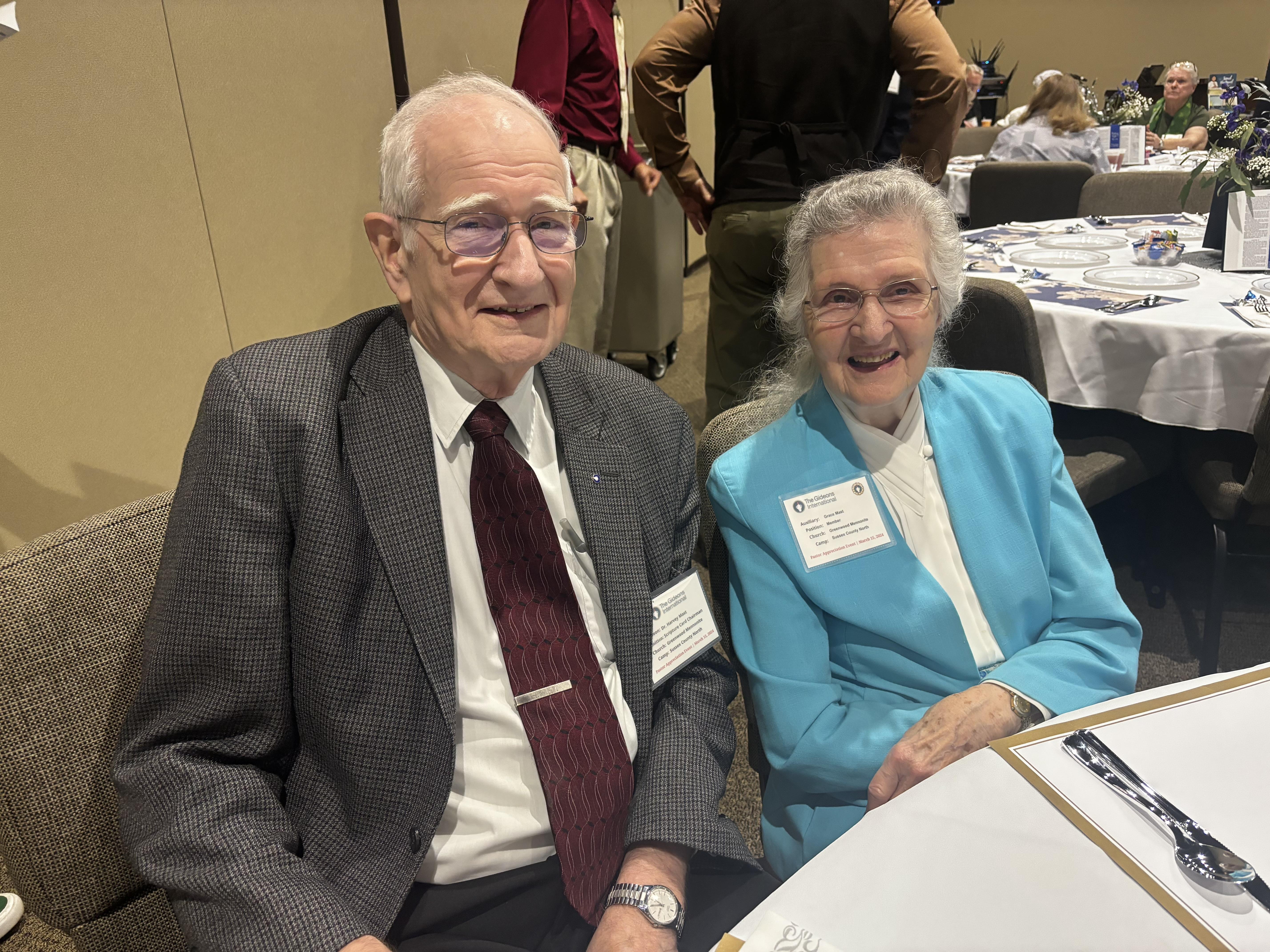 Dr Harvey and Grace Mast 2026