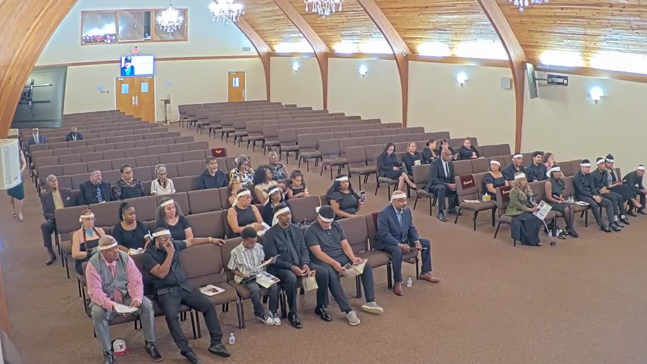 Funeral Service Camera2 - Ronnie Shelton