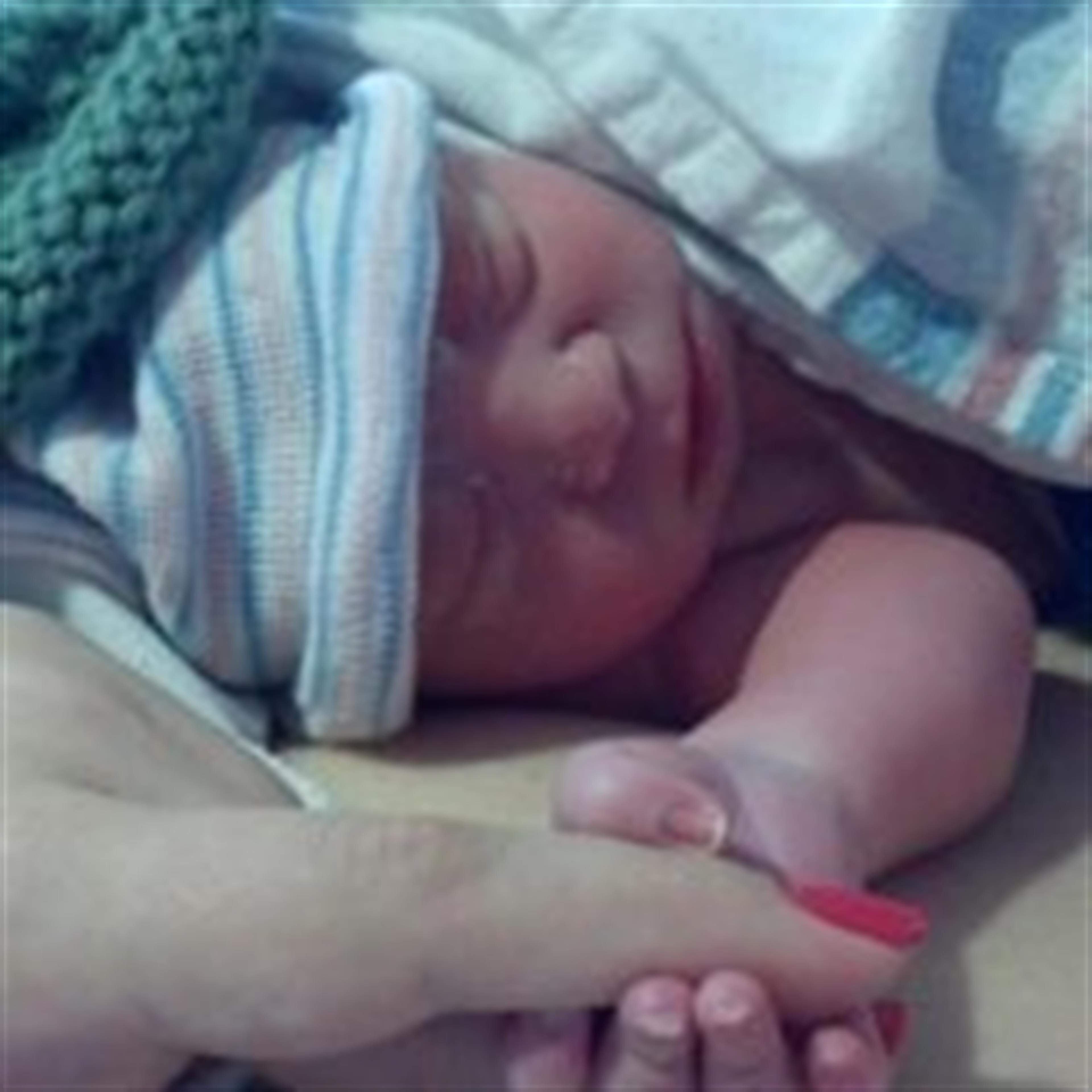 Infant Robert Mason "Bobby" Cahill