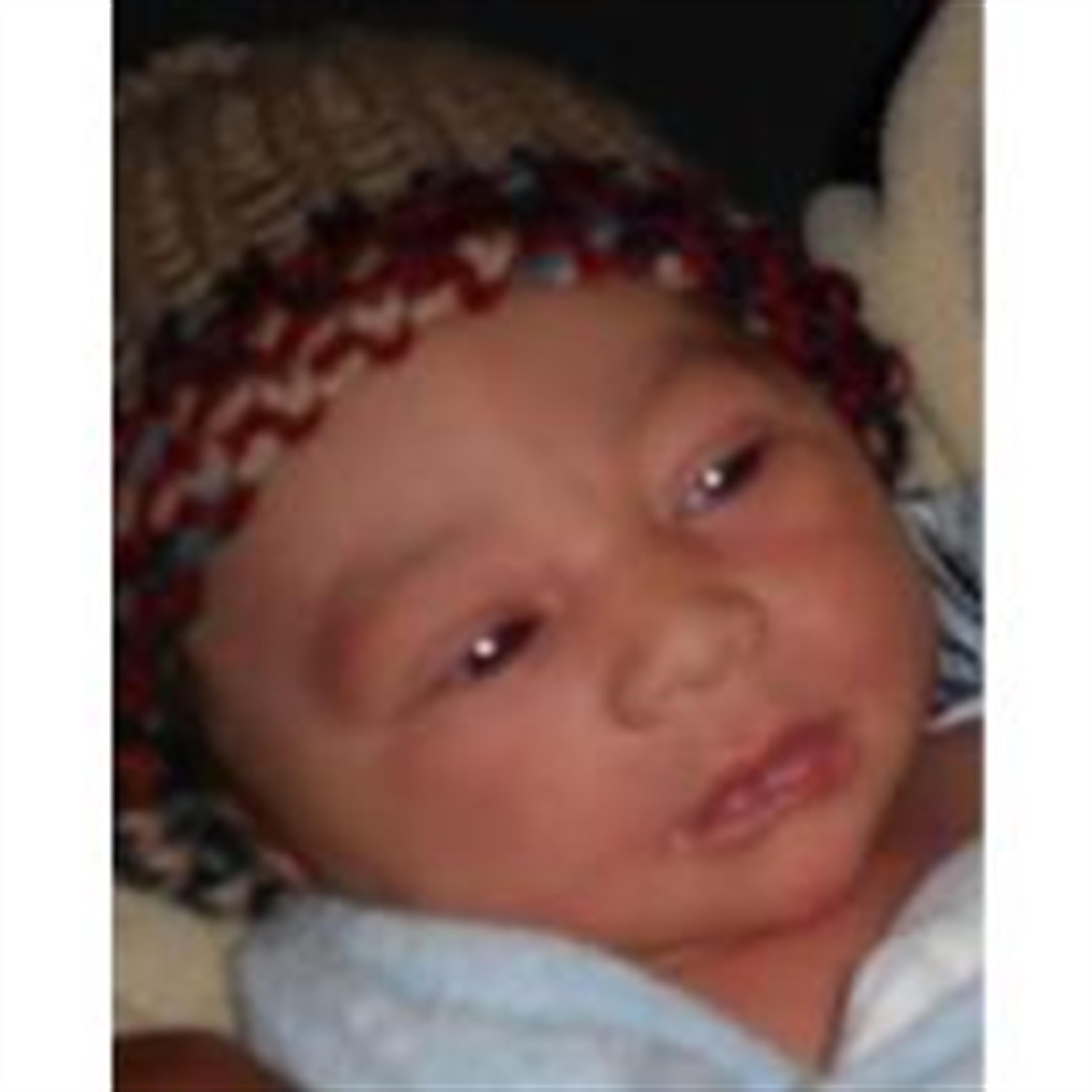 Sweet infant Landan DeMar Mitchell