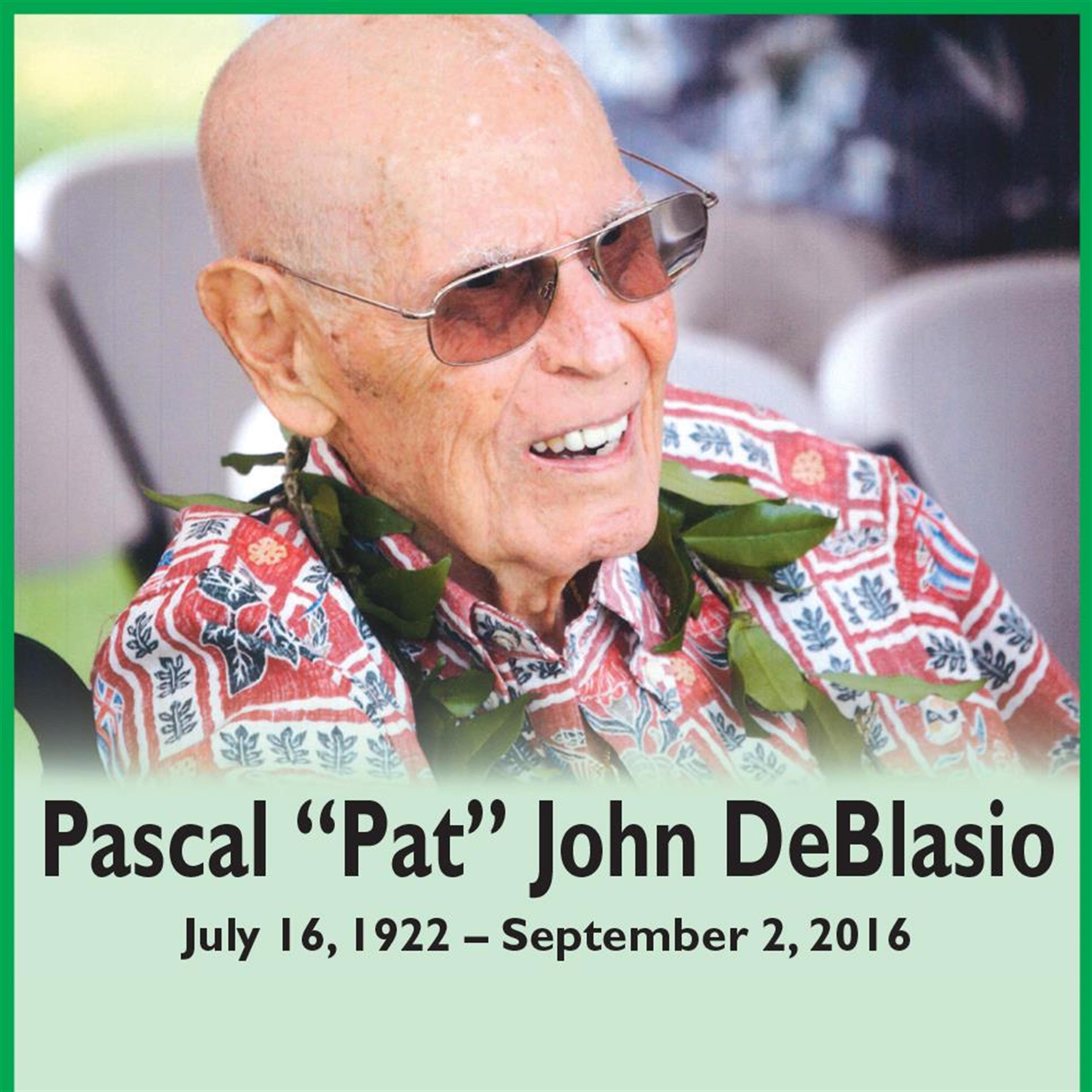 Mr.  Pascal "Pat" John DeBlasio