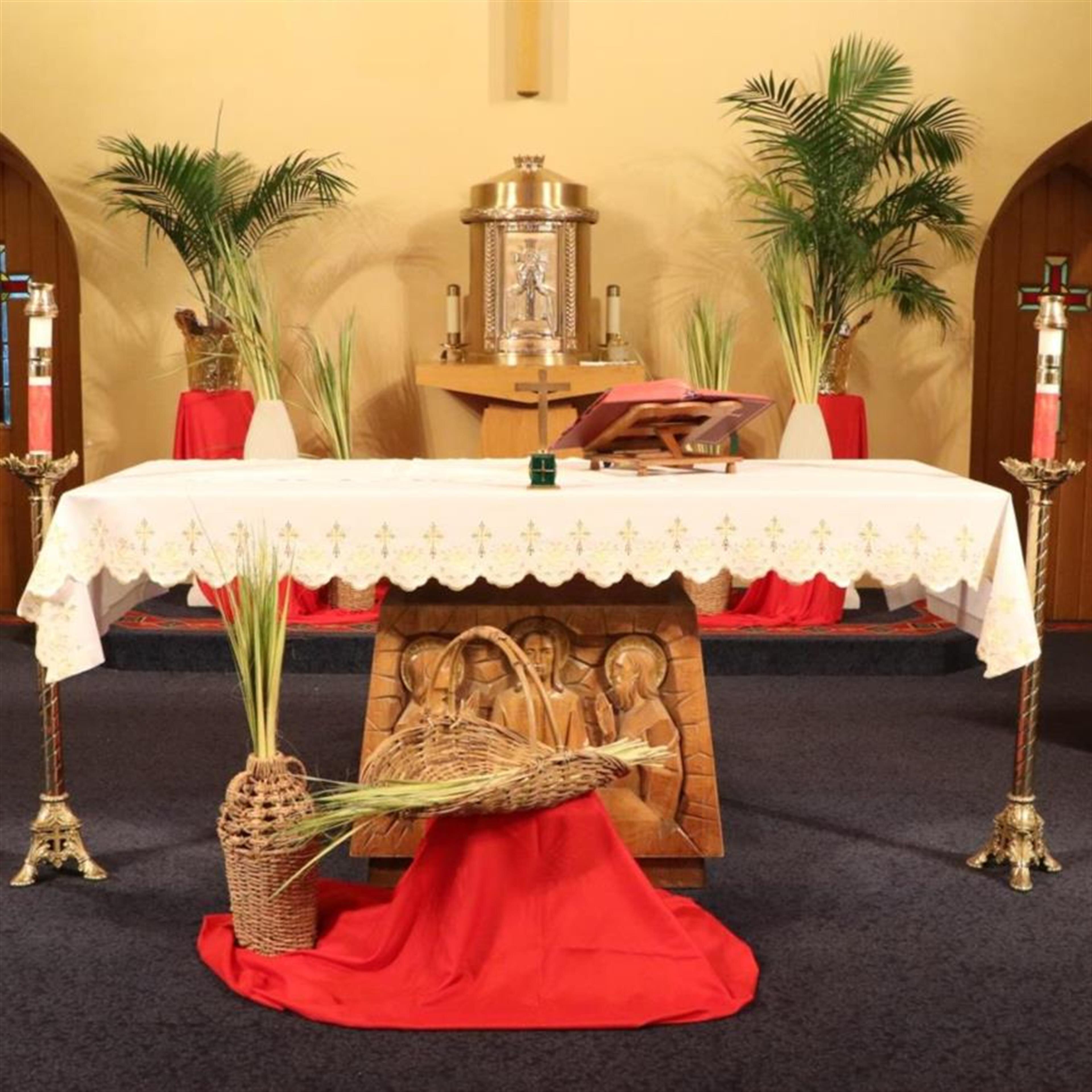 St. Edmond's Catholic Church Streaming Mass Palm Sunday