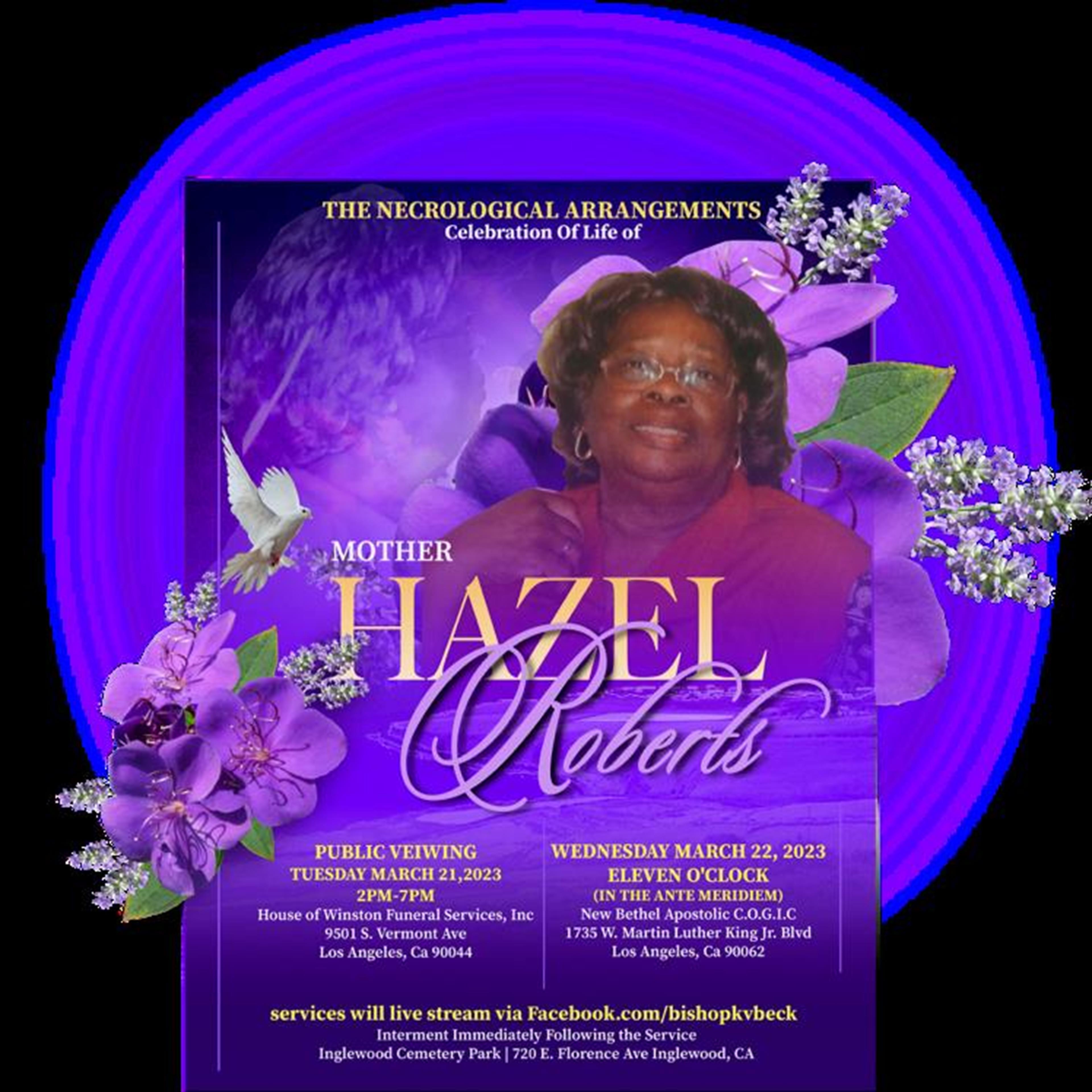 Hazel J Roberts