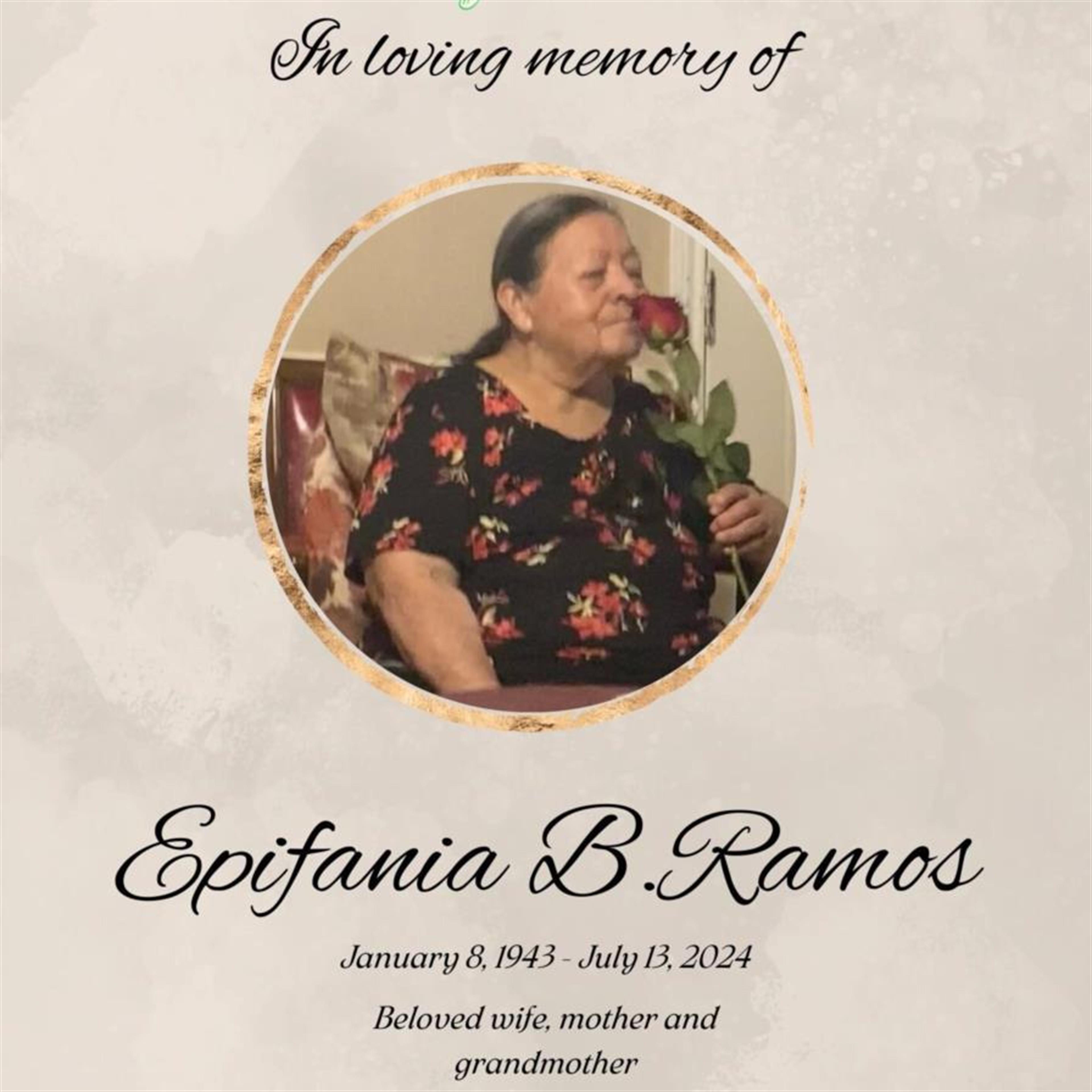 Epifania B. Ramos
