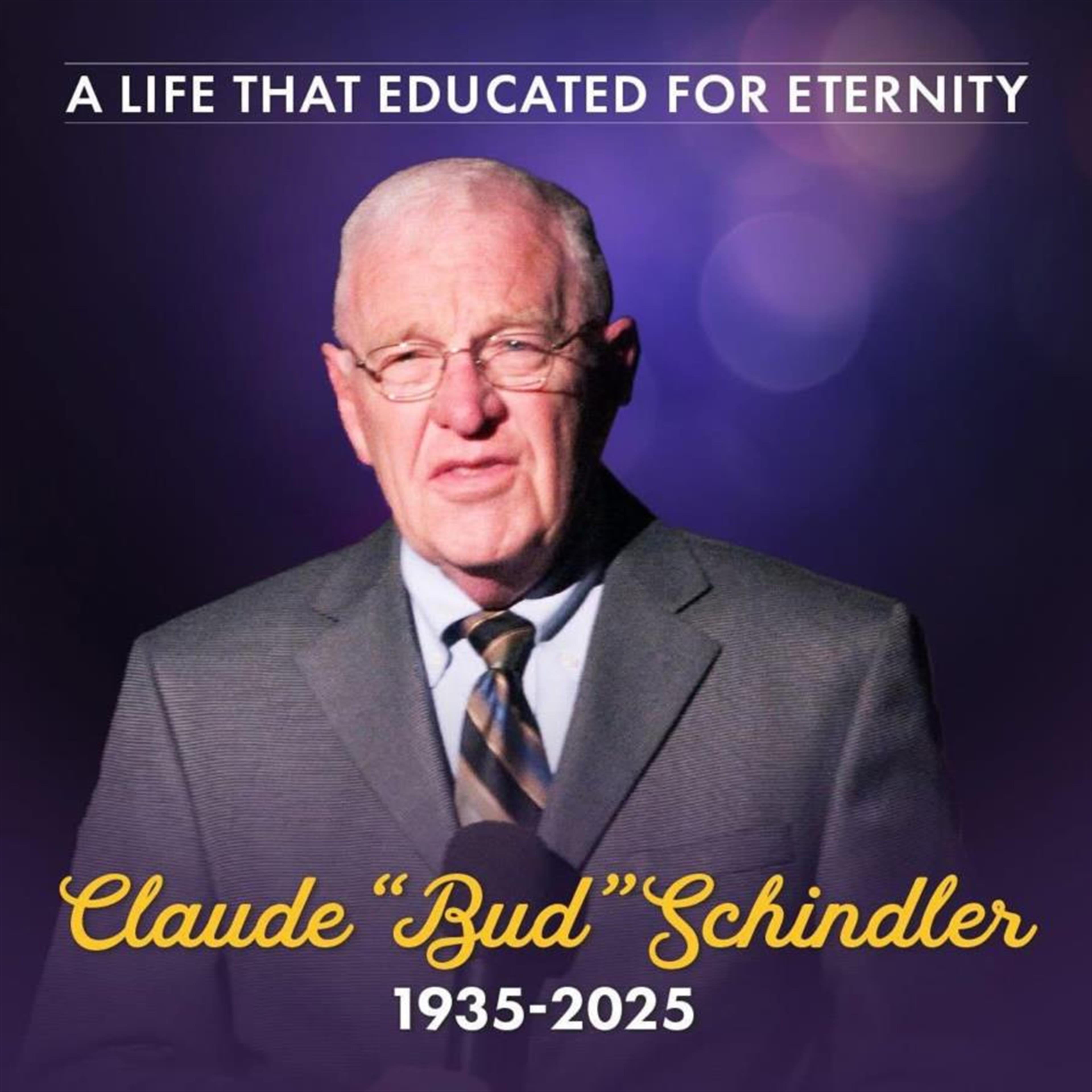 Claude "Bud" Estel Schindler Jr.'s obituary picture