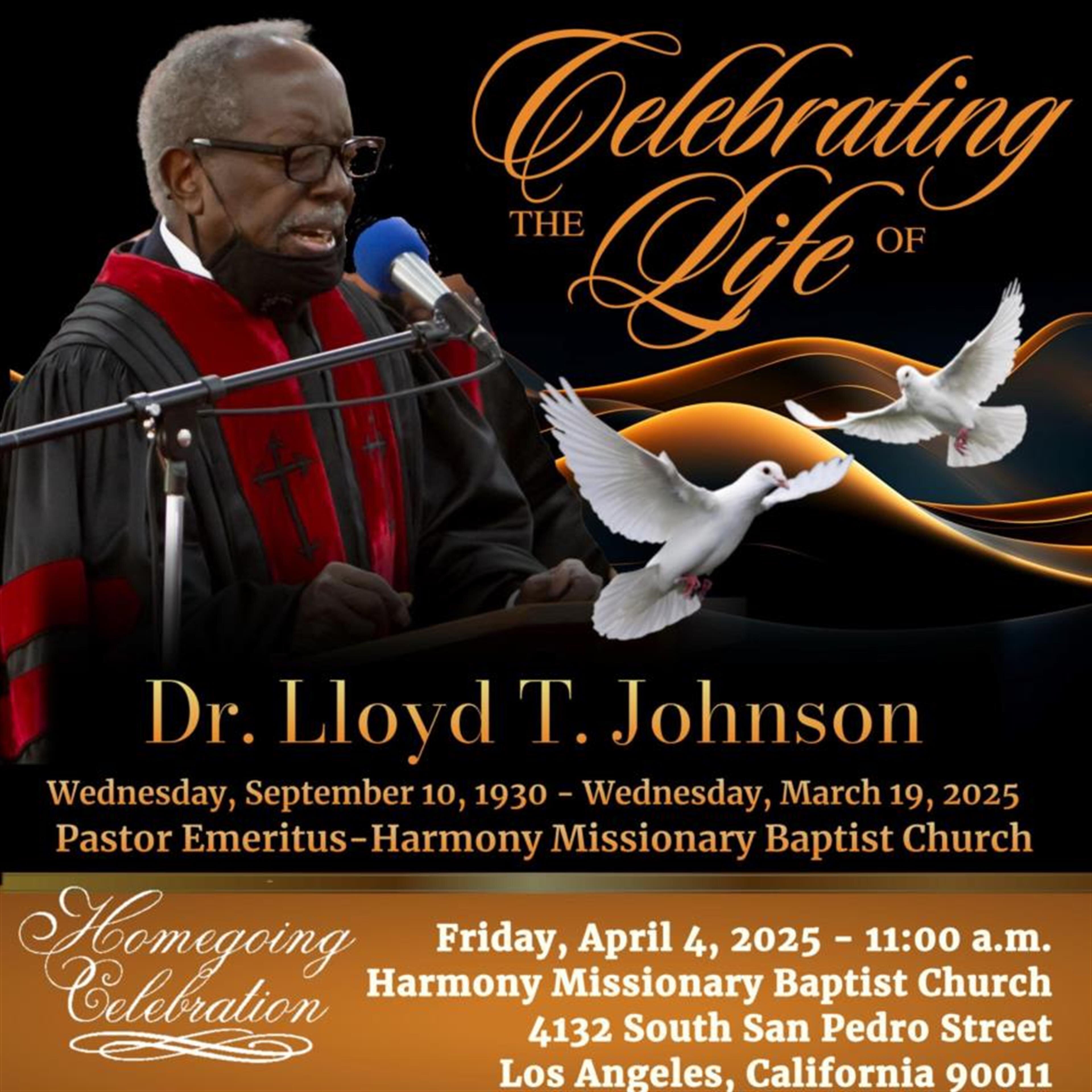 Rev. Dr. Lloyd Tom Johnson