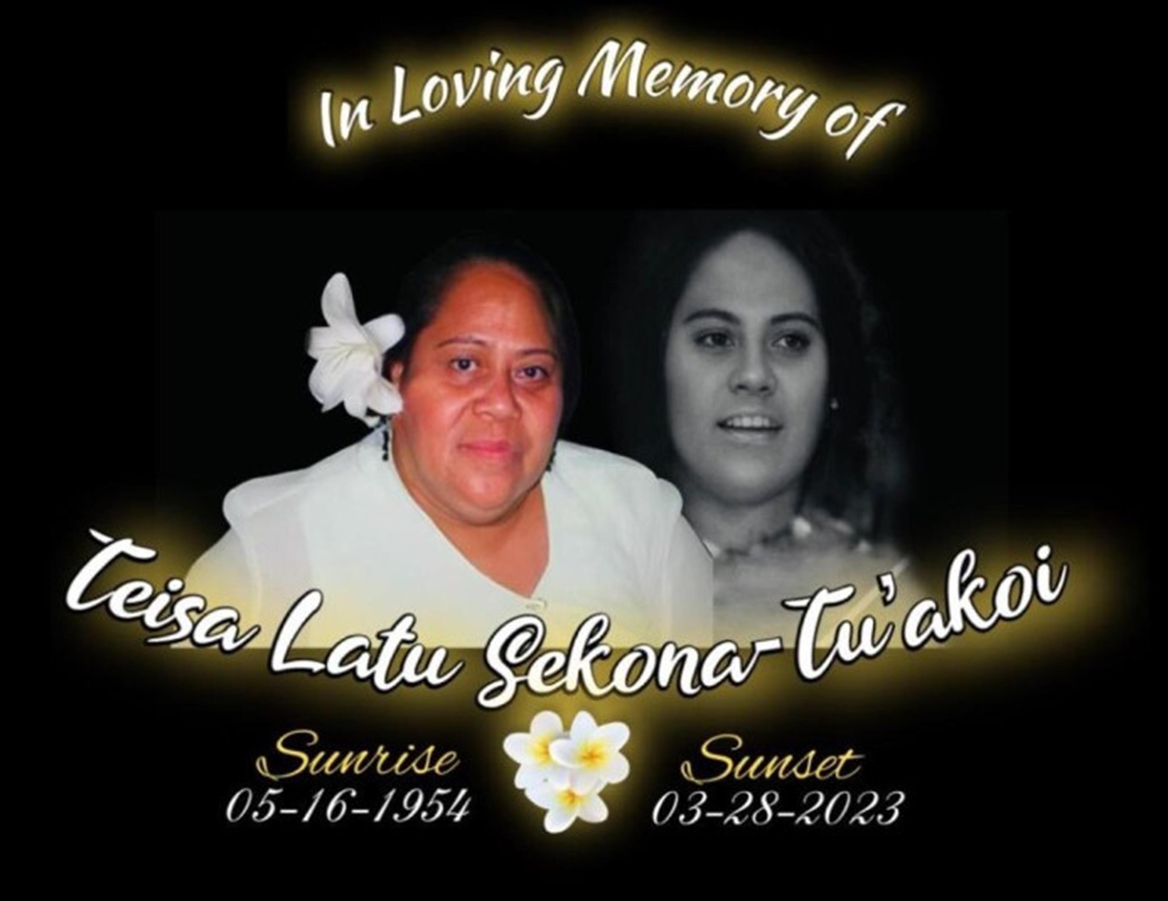 Teisa Latu Sekona Tuakoi