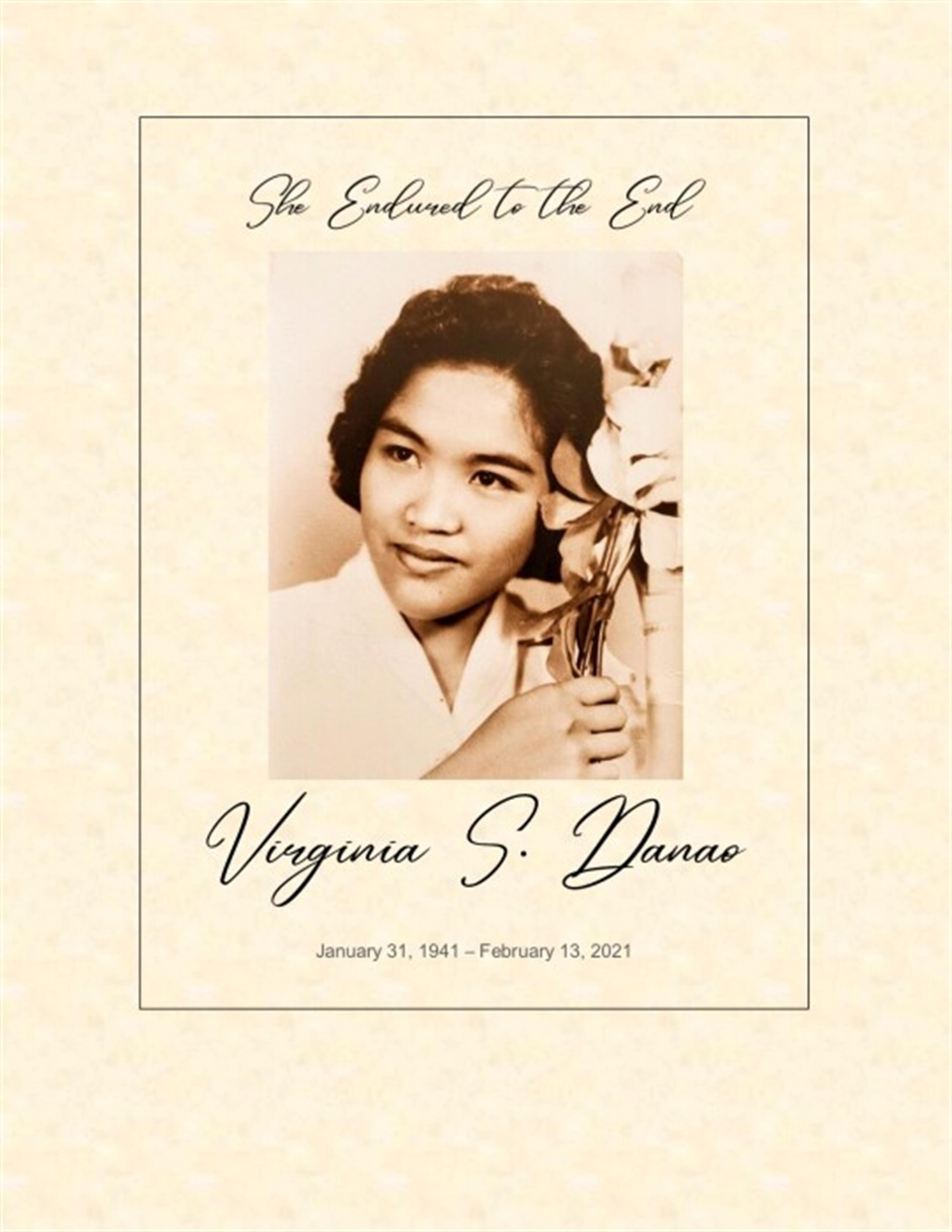 Virginia Dasalla Sadornas Danao