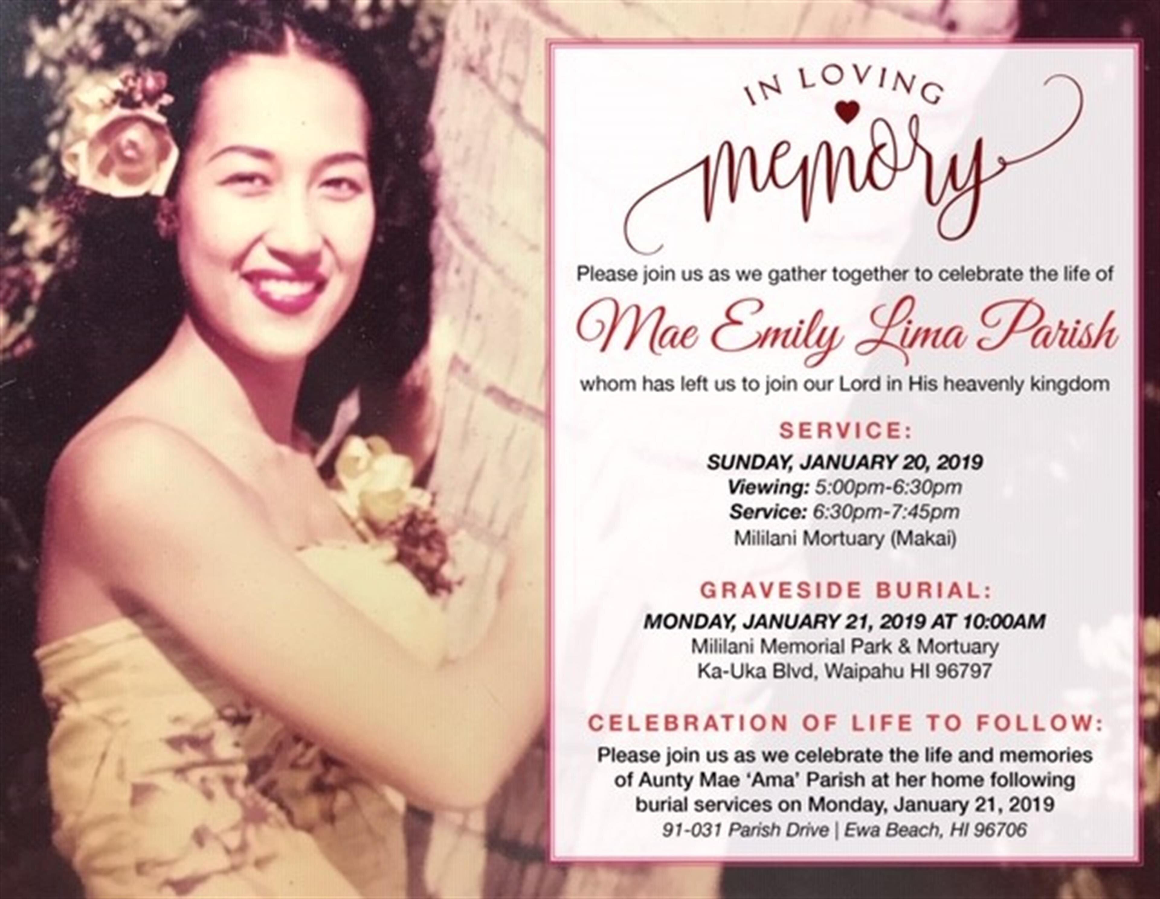 Mae Emily Parish