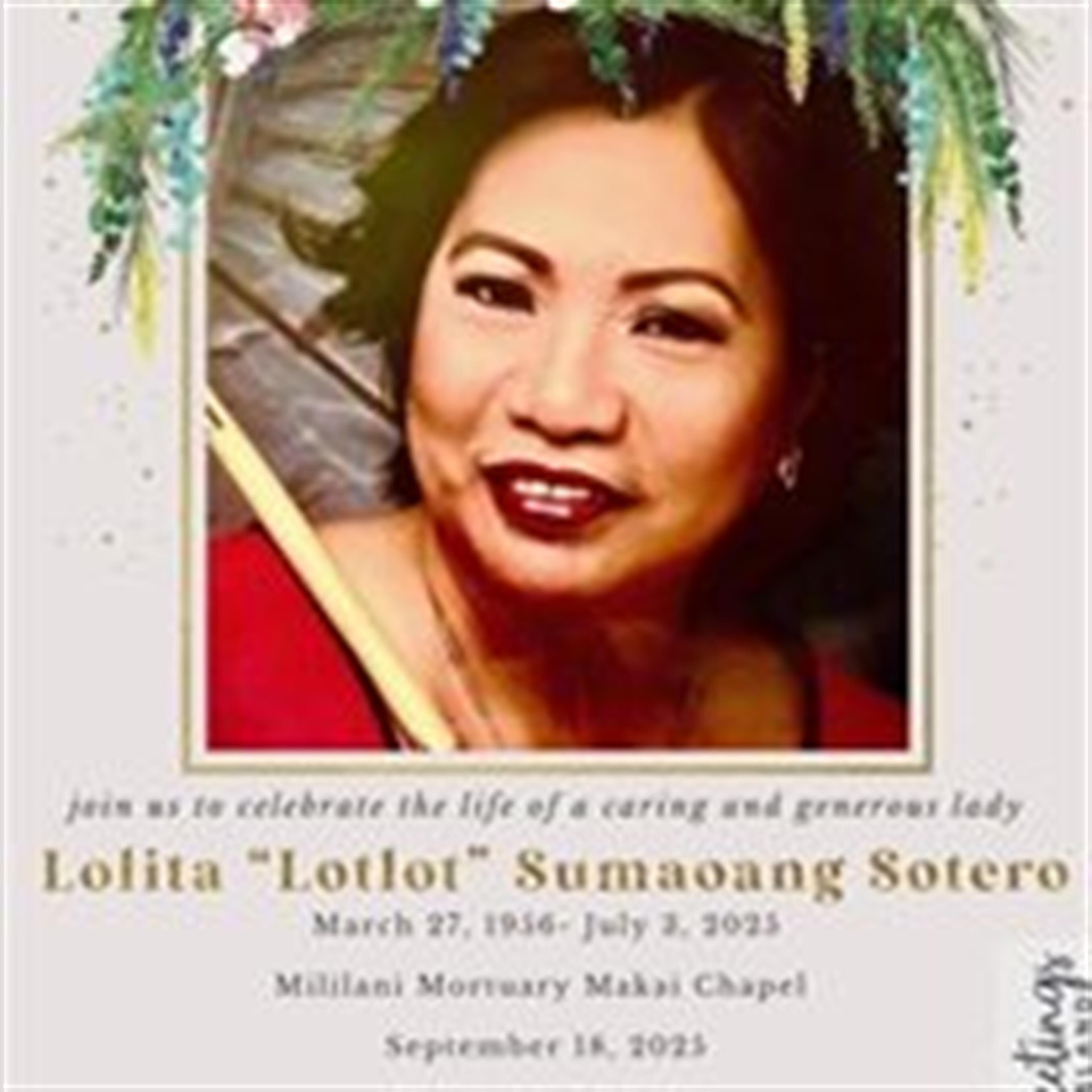 Lolita Sumaoang Sotero