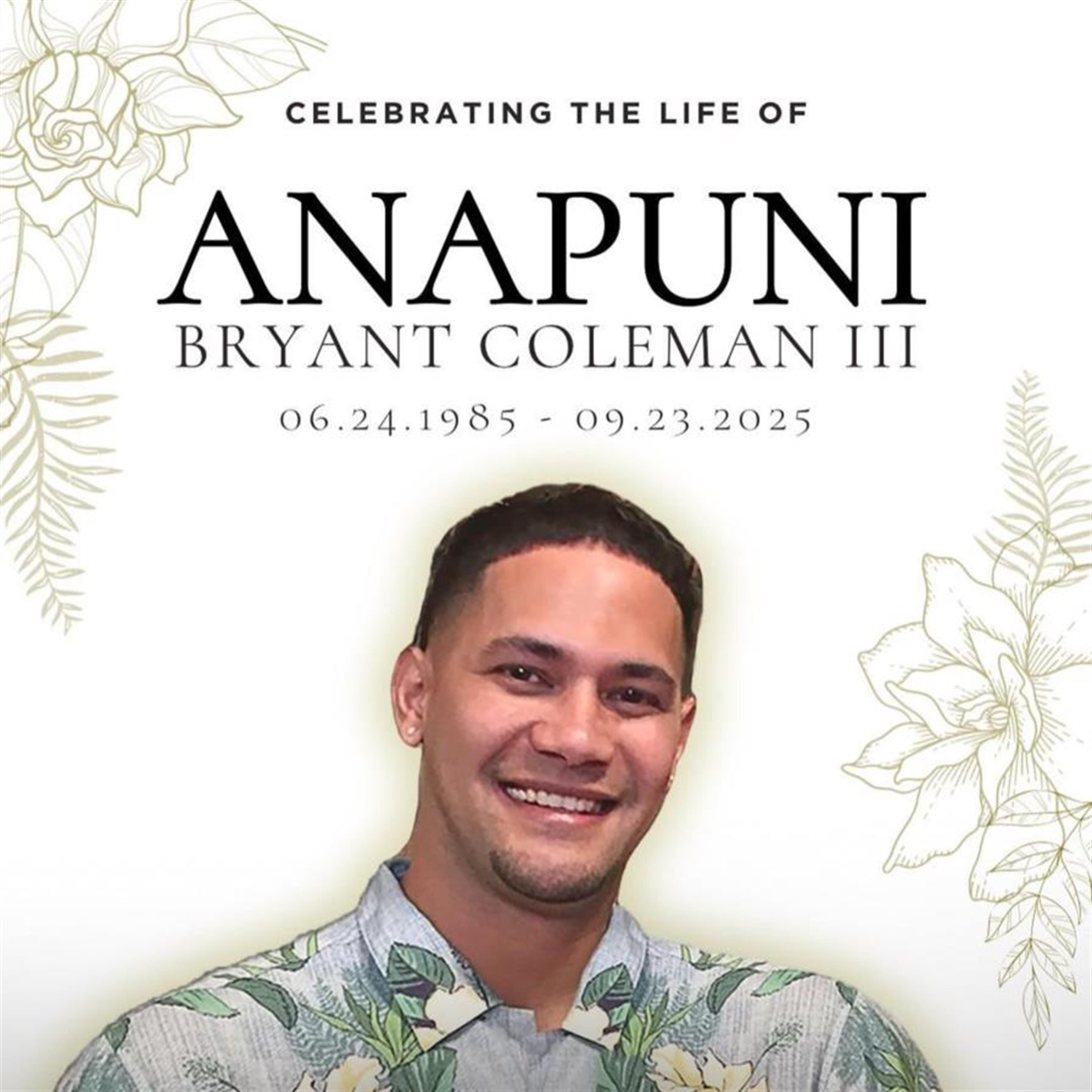 ANAPUNI B. COLEMAN III