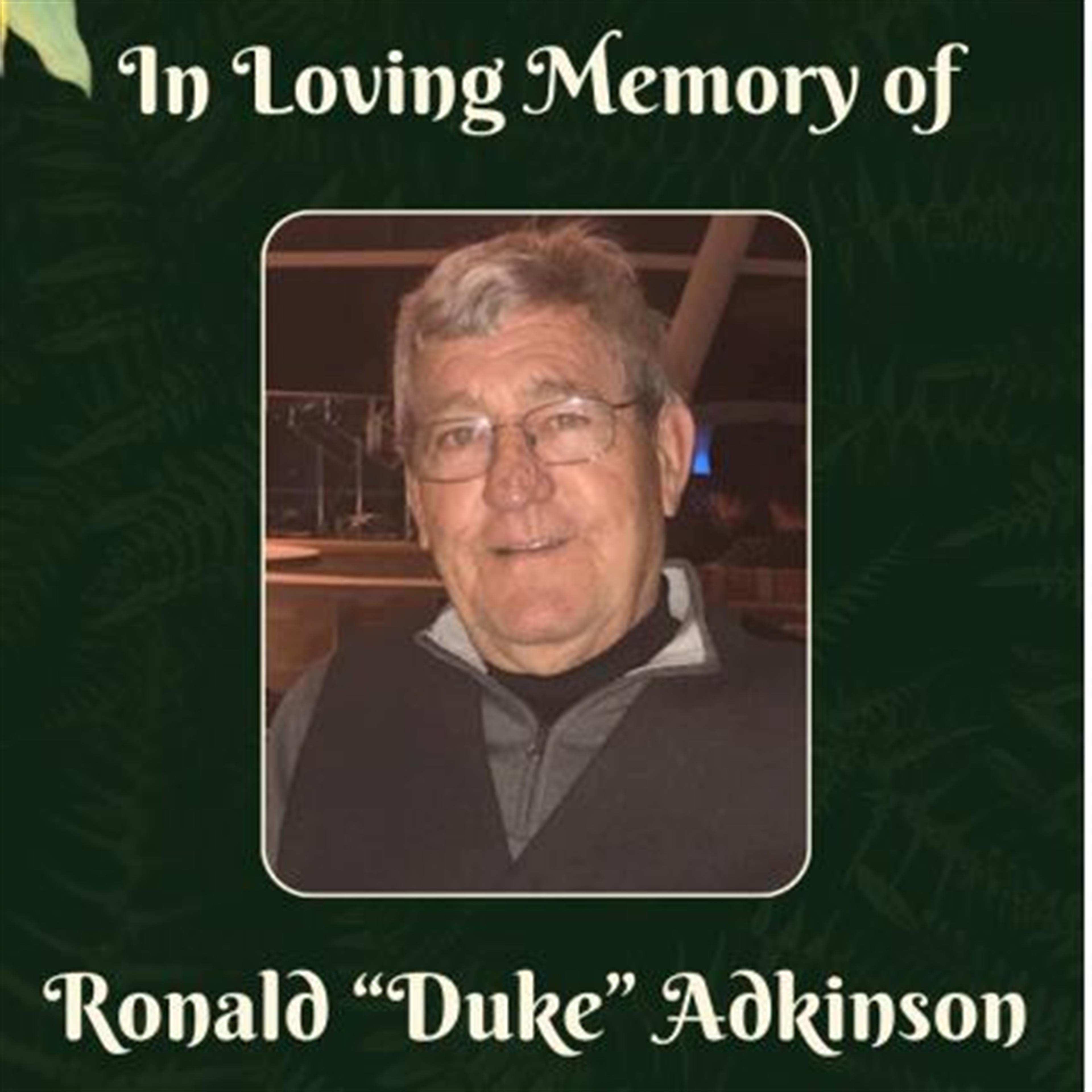 Ronald "Duke" Adkinson's obituary picture