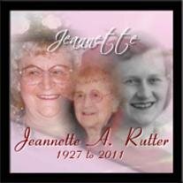 Jeannette (McFarland) Rutter