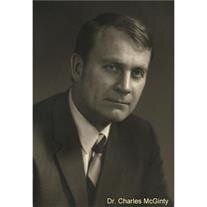 Dr. Charles McGinty