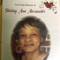 Mrs. Shirley Ann Alexander