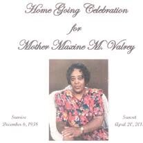 Mother Maxine Valrey