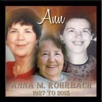 Anna M. "Ann" Rohrbach 