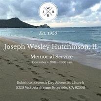 Joseph Wesley Hutchinson II