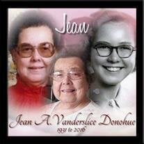 Jean A. (Stahle) Vanderslice Donohue