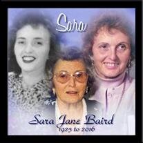 Sara Jane Baird 