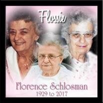 Florence Eleanor "Flossie" Schlosman 