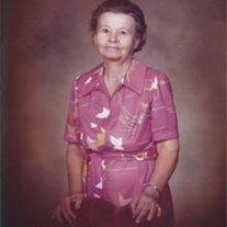 Mrs. Delia Mae  "Sis" Hudspeth