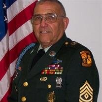 1Sgt Oscar F. Cavazos, U.S. Army (Ret.)