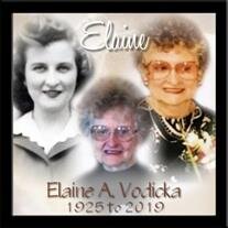 Elaine A. (Turner) Vodicka