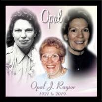 Opal J. Raysor 