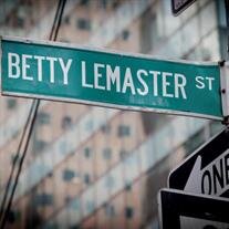 Betty Lemaster