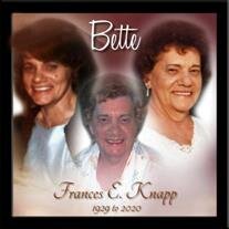 Frances "Bette" E. Knapp