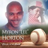 Myron Leonard "Lee" Horton